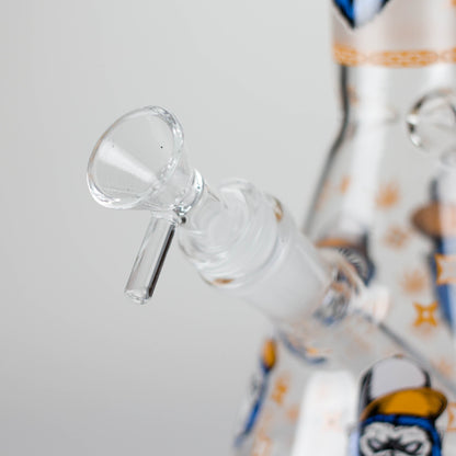 10" Gorilla Designs Glow In The Dark beaker bong In the Box