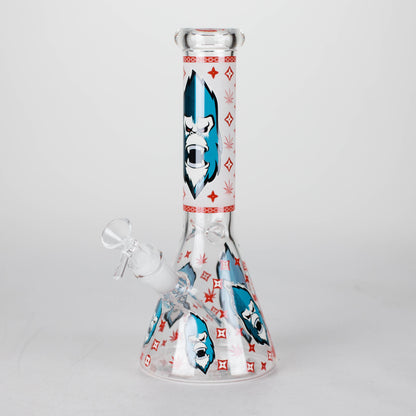 10" Gorilla Designs Glow In The Dark beaker bong In the Box