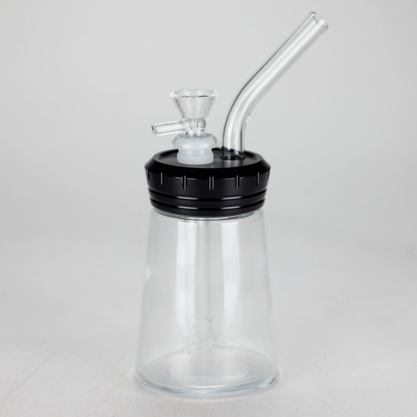 6" Glass Bong with Aluminum Cap
