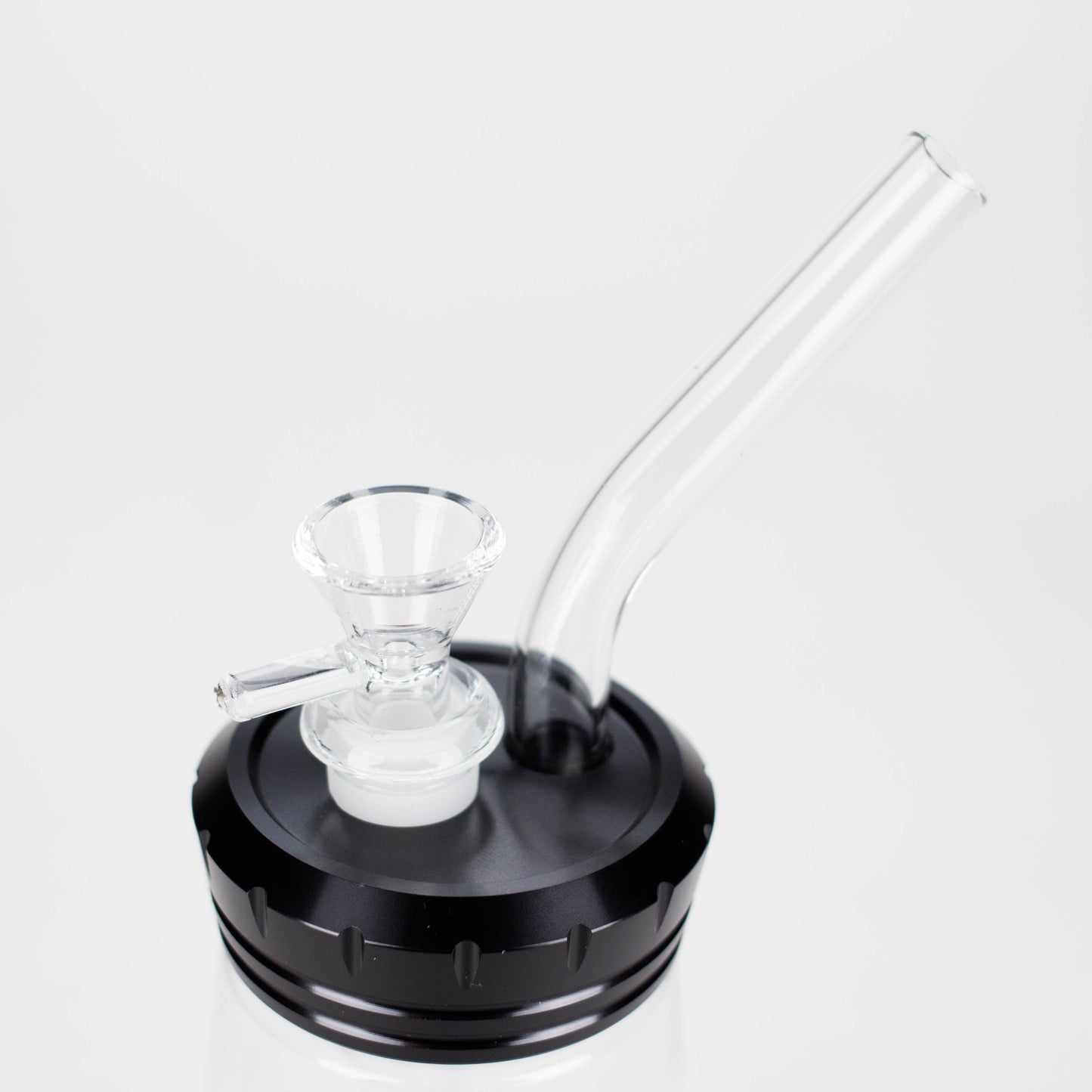 6" Glass Bong with Aluminum Cap
