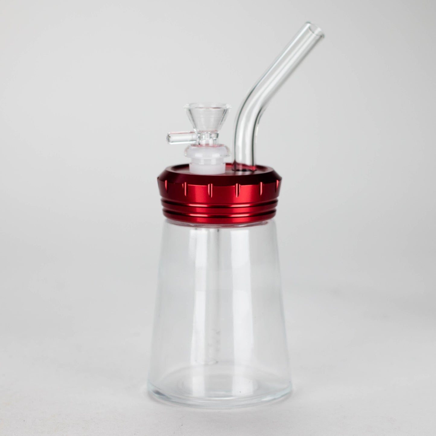 6" Glass Bong with Aluminum Cap