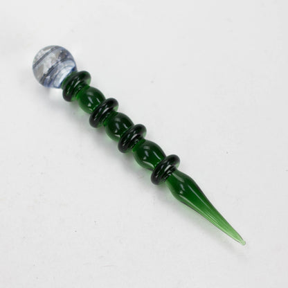 Shine glassworks | coloured Dabber with Dichro End-Made In Canada