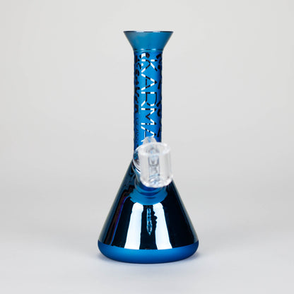 Karma | 7" Metallic Sandblasted Beaker Glass Dab Rig