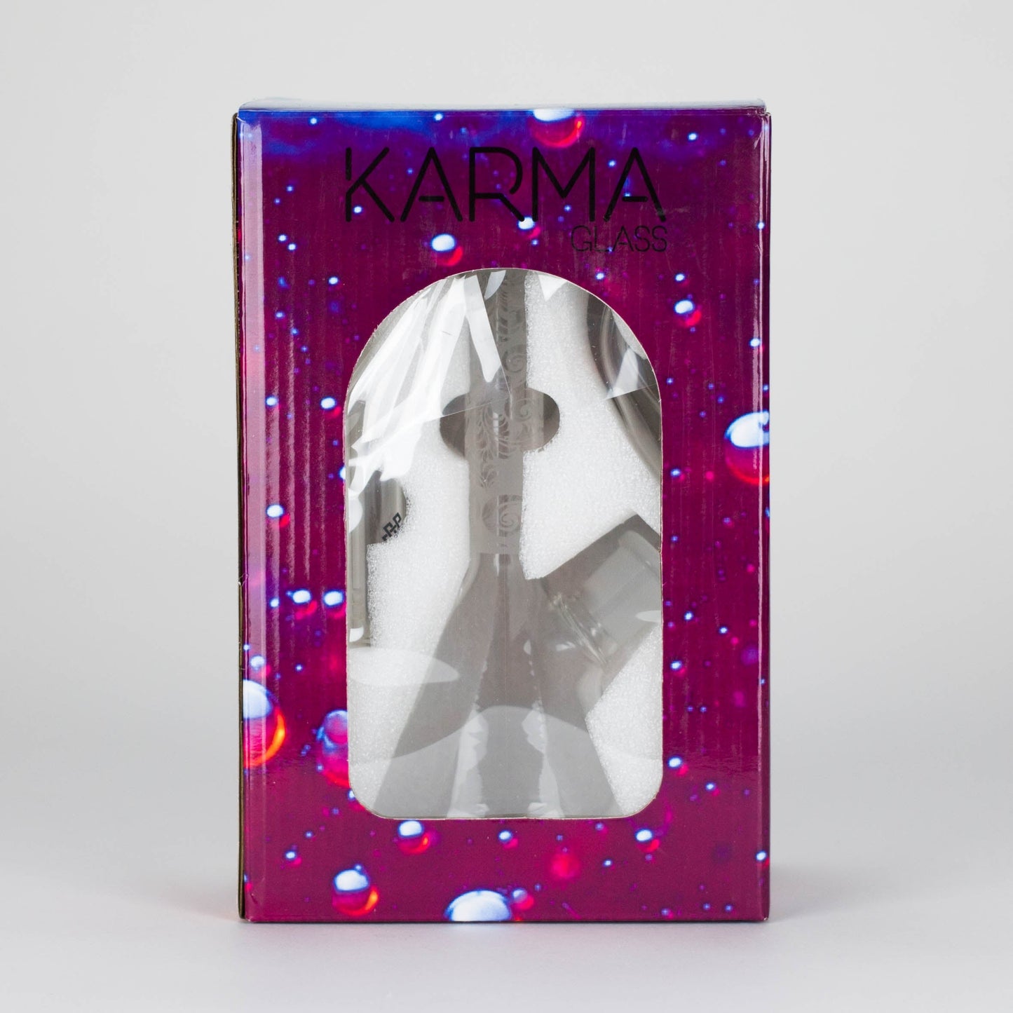 Karma | 7" Sandblasted Beaker Glass Dab Rig