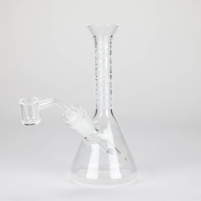 Karma | 7" Sandblasted Beaker Glass Dab Rig
