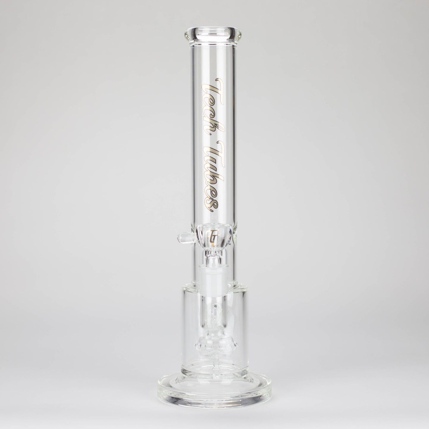 Tech Tubes | 14" Circ Cannon Clear Glass Bong