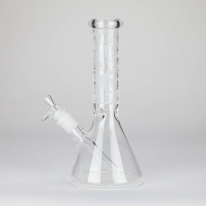 Karma | 9" Beaker Sandblasted Glass Bong