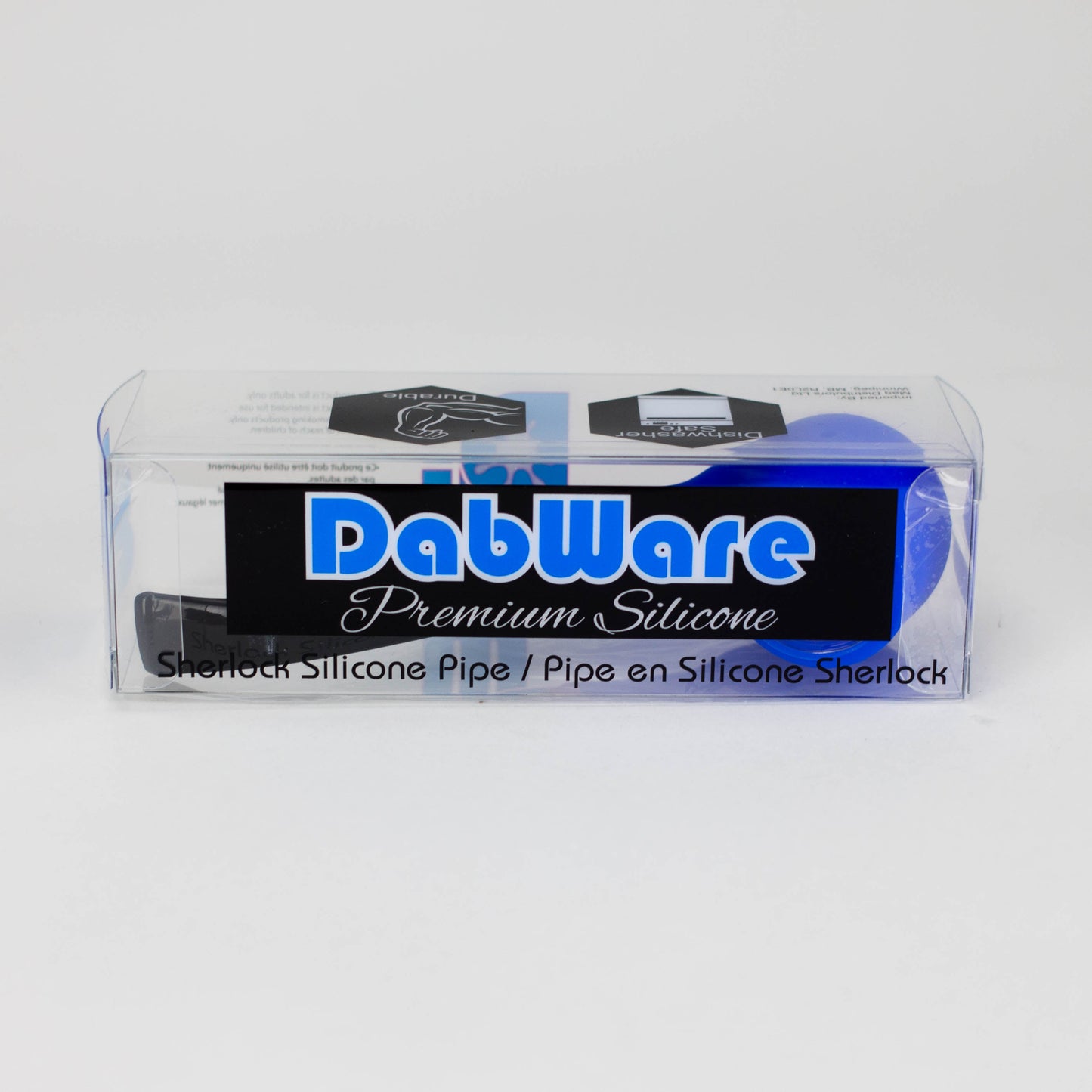 Dabware | Silicone Pipe Platinum Sherlock