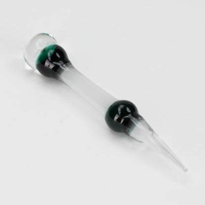 Shine glassworks | Glow in the dark Dabber with Small opal-Made In Canada