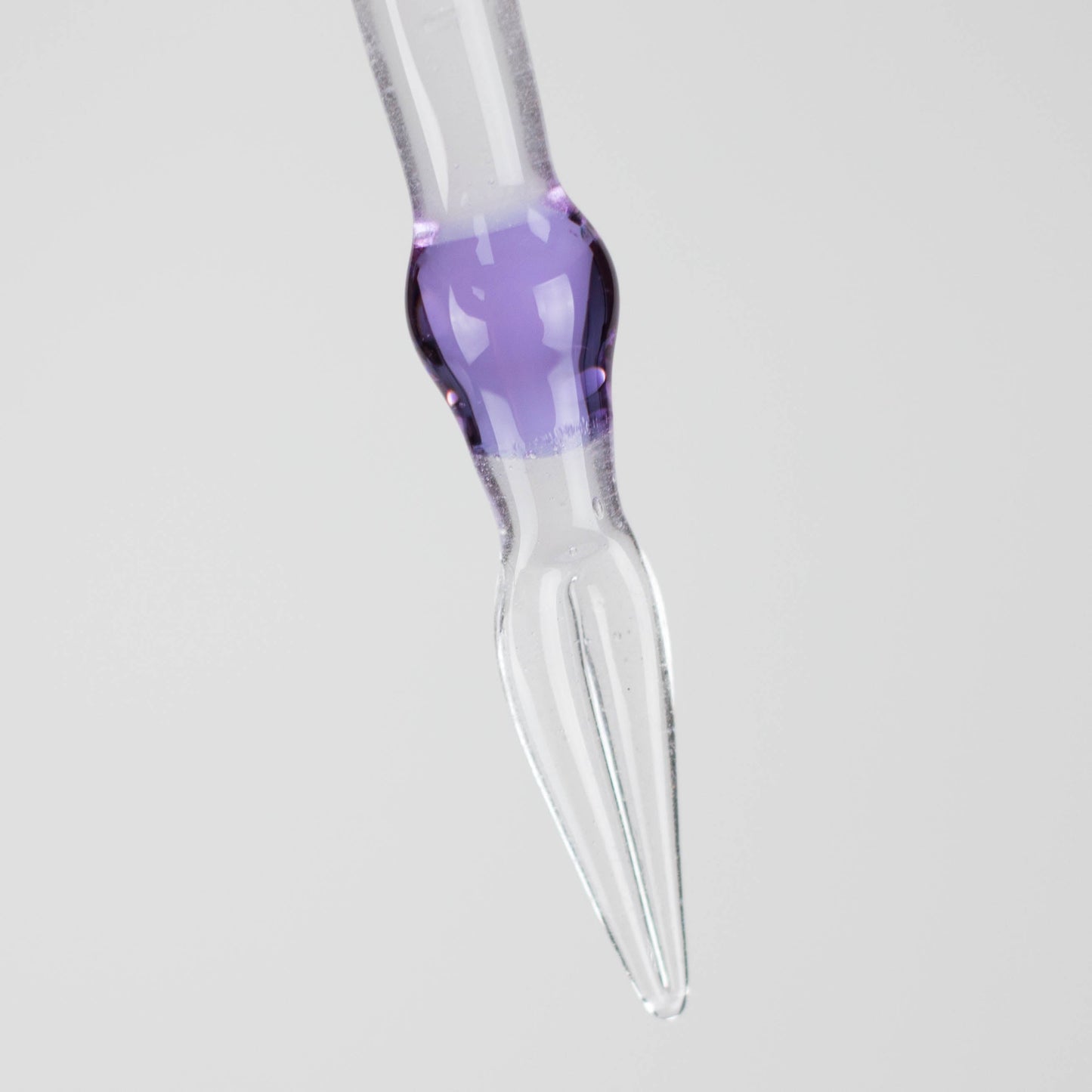 Shine glassworks | Glow in the dark Dabber with Small opal-Made In Canada