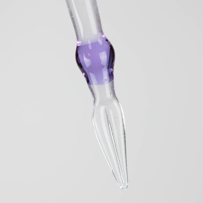 Shine glassworks | Glow in the dark Dabber with Small opal-Made In Canada