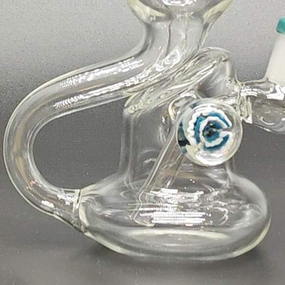 8" Recycler Water Bong-Assorted Color