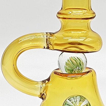 8-1/2" Water Bong With Fancy Glass Bowl