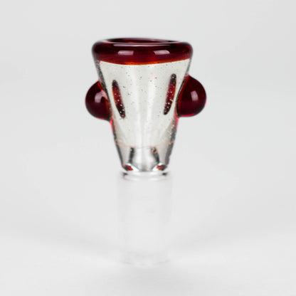 Shine Glassworks | UV Flare Bowl with Lip Wrap  - Made in Canada