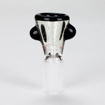 Shine Glassworks | UV Flare Bowl with Lip Wrap  - Made in Canada
