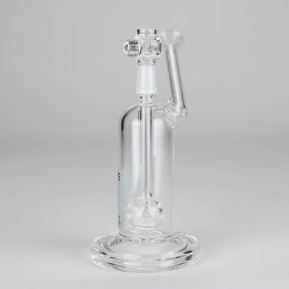Pure Glass | 6.5" Solaris 10mm Bubbler Clear