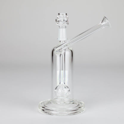 Pure Glass | 6.5" Solaris 10mm Bubbler Clear
