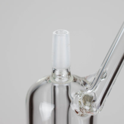 Pure Glass | 6.5" Solaris 10mm Bubbler Clear