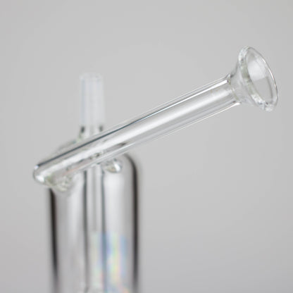 Pure Glass | 6.5" Solaris 10mm Bubbler Clear