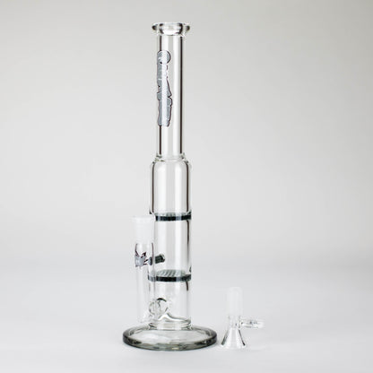 Ganjavibes | 11" Double Honeycomb Percolator Glass Bong