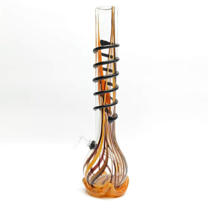16" Soft Glass Waterbong- Assorted Colors