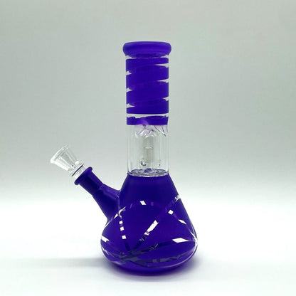 8" Water Pipe with Percolator- Assorted Color