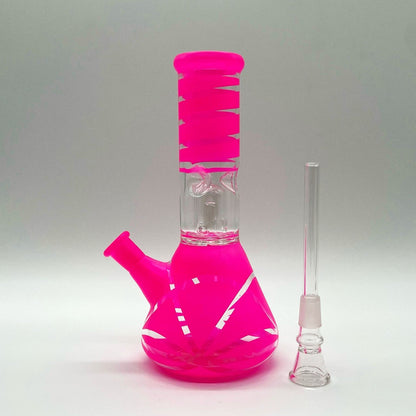 8" Water Pipe with Percolator- Assorted Color