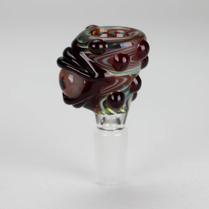 Shine Glassworks | Wigwag Eye 14mm Bowl - Made in Canada