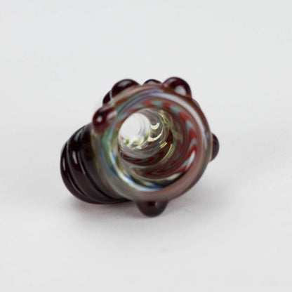 Shine Glassworks | Wigwag Eye 14mm Bowl - Made in Canada