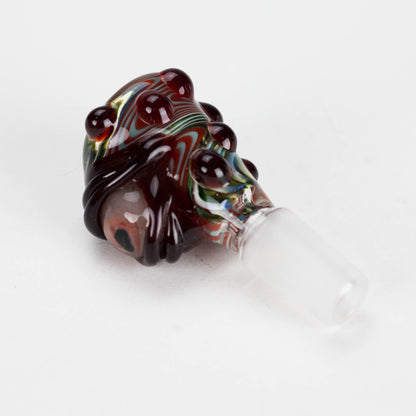 Shine Glassworks | Wigwag Eye 14mm Bowl - Made in Canada