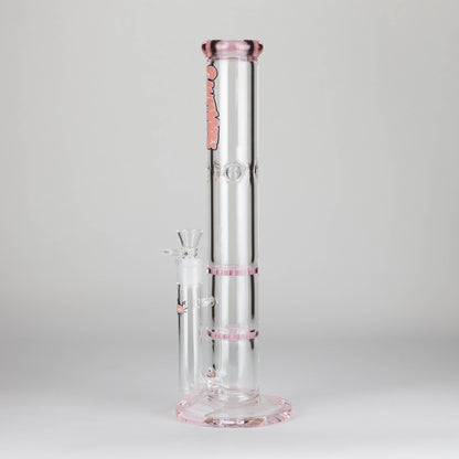 Ganjavibes | Honeycomb 14" Two Disk Percolator Glass Bong By Irie Vibes Series