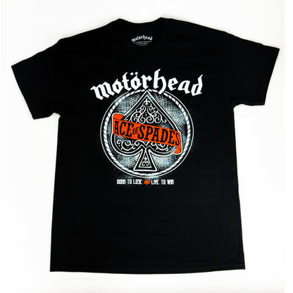 Motörhead  | "Ace Of Spades" Unisex T-Shirt-Black- Officially Licensed