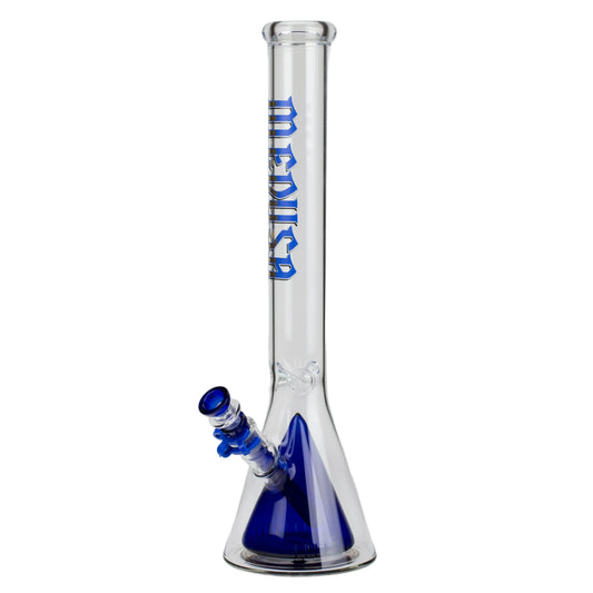 Medusa | 18" Glass Beaker Bong with Cone Perc
