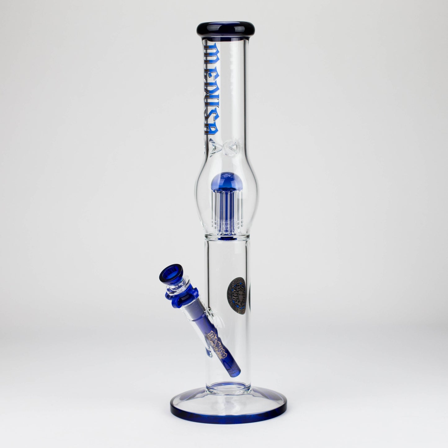 Medusa | 17" 7mm Glass Bubble Tree Perc Glass bong