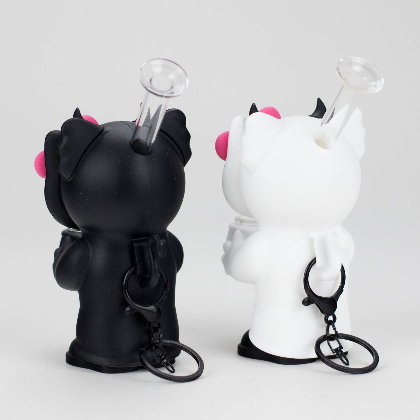 5.5" Devil Kitty Silicone Water Pipe-Assorted