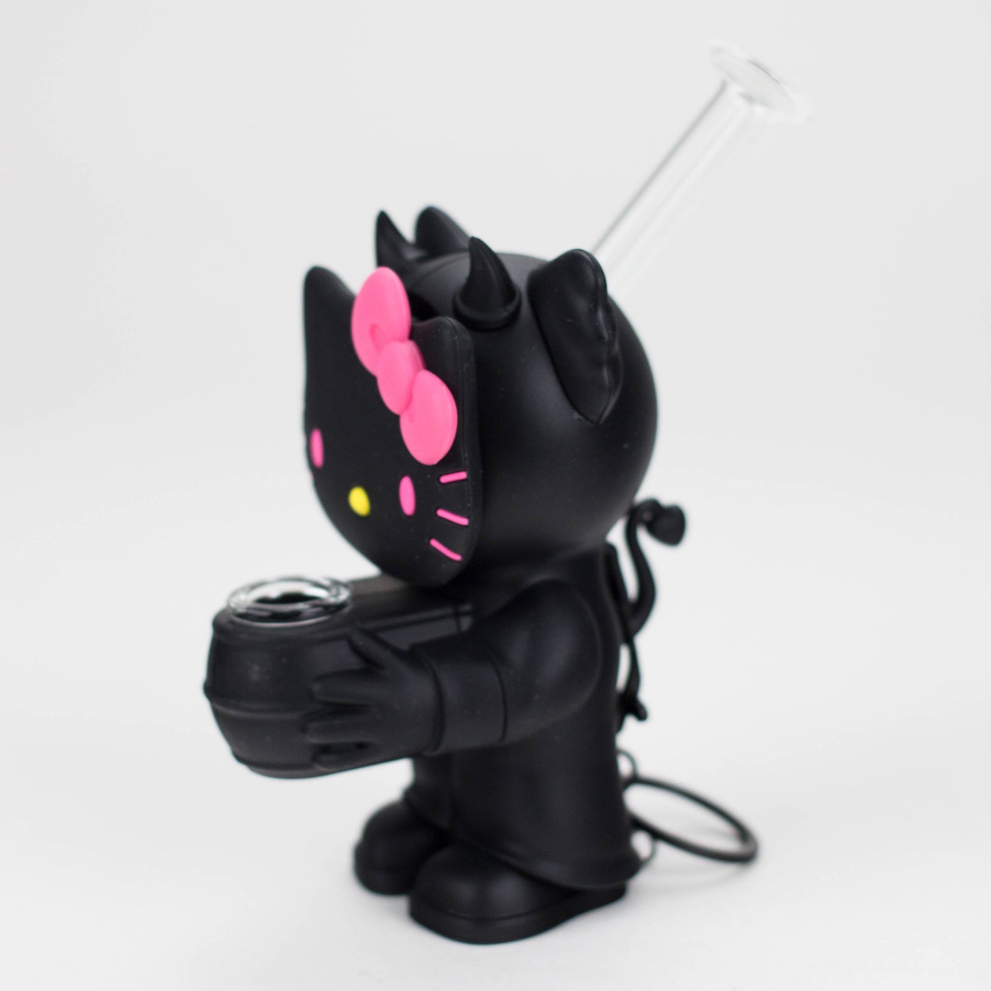 5.5" Devil Kitty Silicone Water Pipe-Assorted