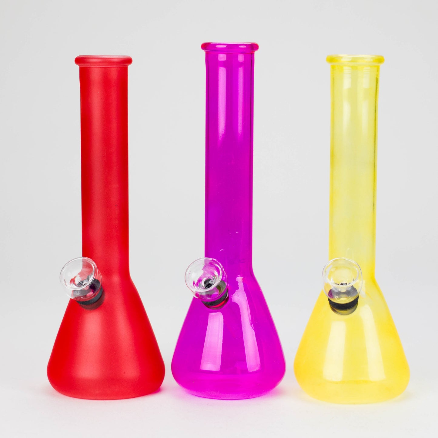 8" Color Painted  Water pipe-Designs and Color Assorted