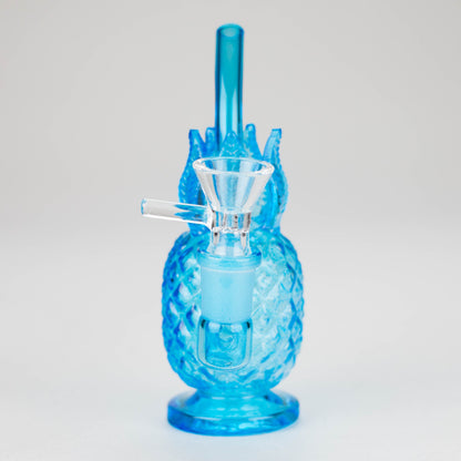 5″ Blue Pineapple Soft Glass Bong [TX213]