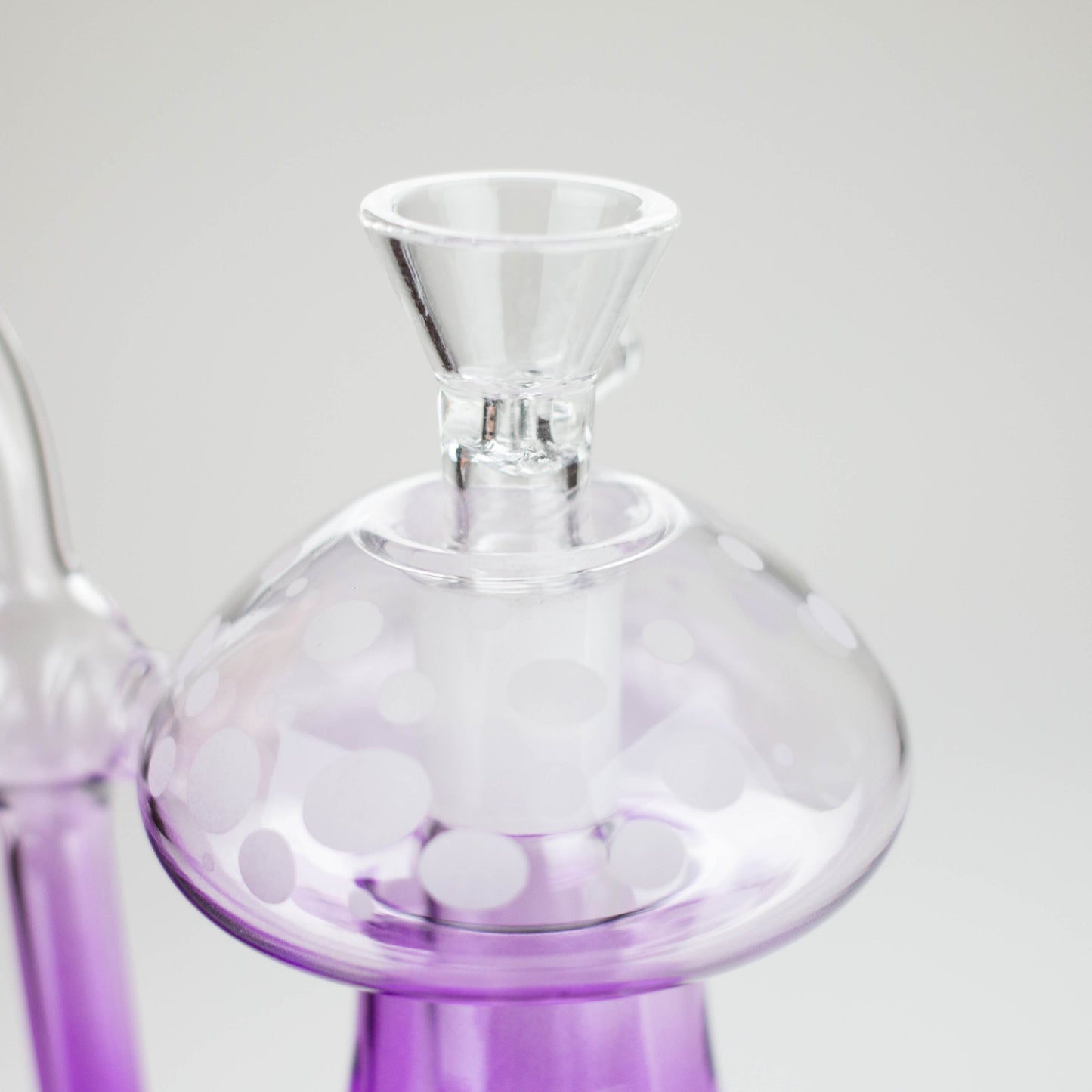 5″ Mushroom Design Glass Bong [HL002]