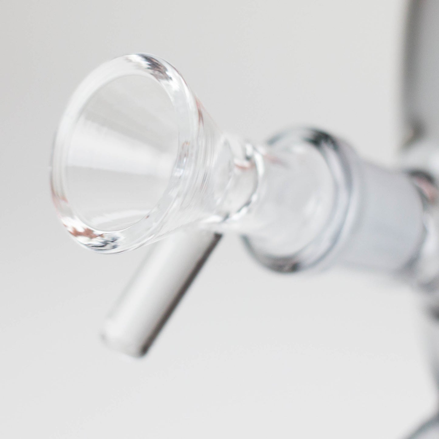 4″ Grey Rocket Glass Bong [XD022]