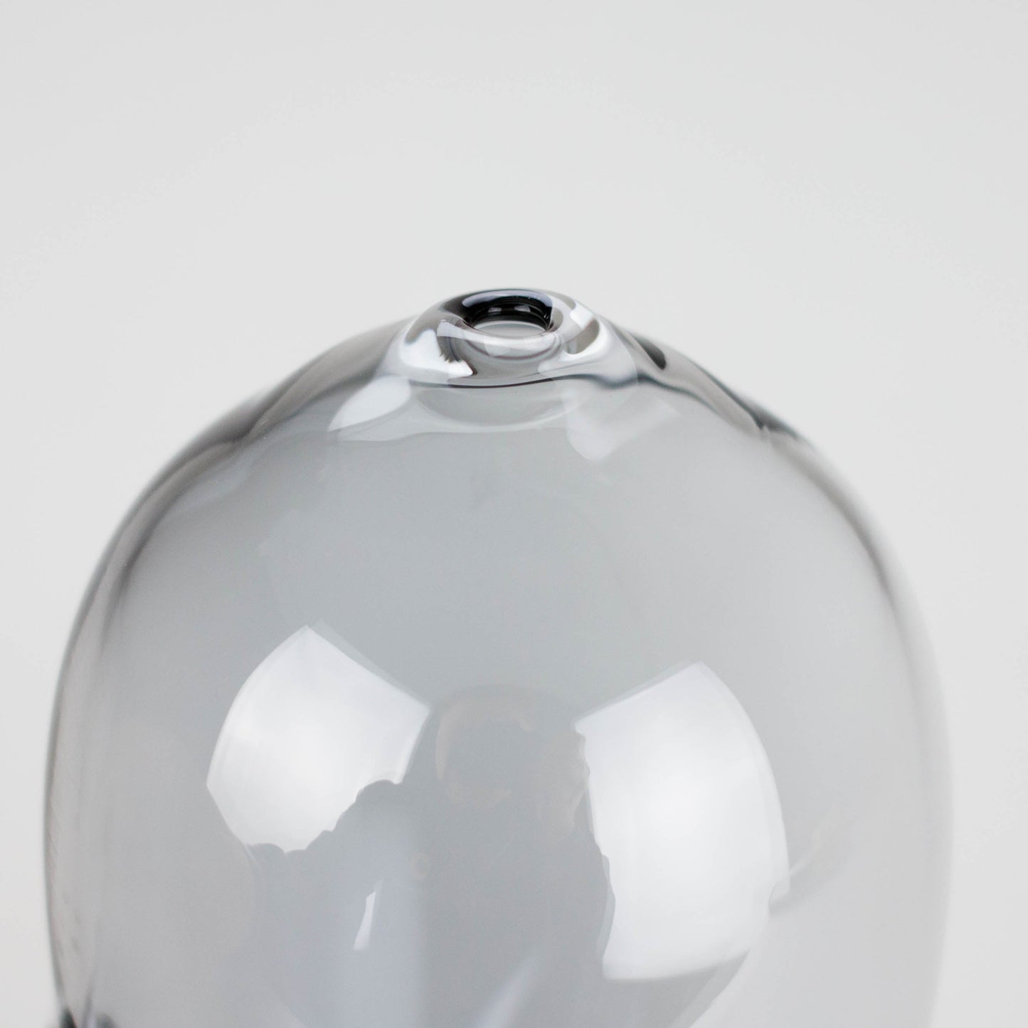 4″ Grey Rocket Glass Bong [XD022]
