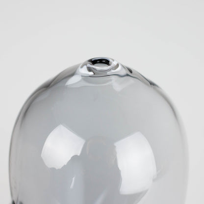 4″ Grey Rocket Glass Bong [XD022]