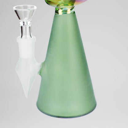 7″ Green Alien Glass Bong [XD020]