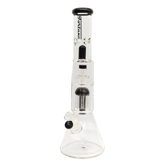 Fortune | 16" 7mm Double-Disk Percolator Beaker [1650PC-PK]