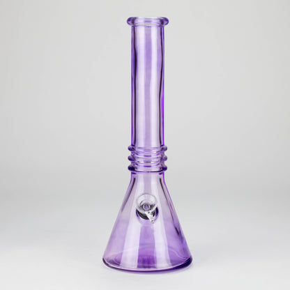 12" colored soft glass water bong  [HX4003N]