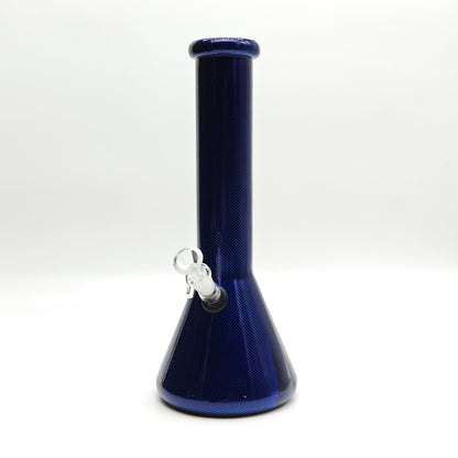 12.5" 7mm Gradient Style Glass Bong-Assorted designs [BLX-03-6]