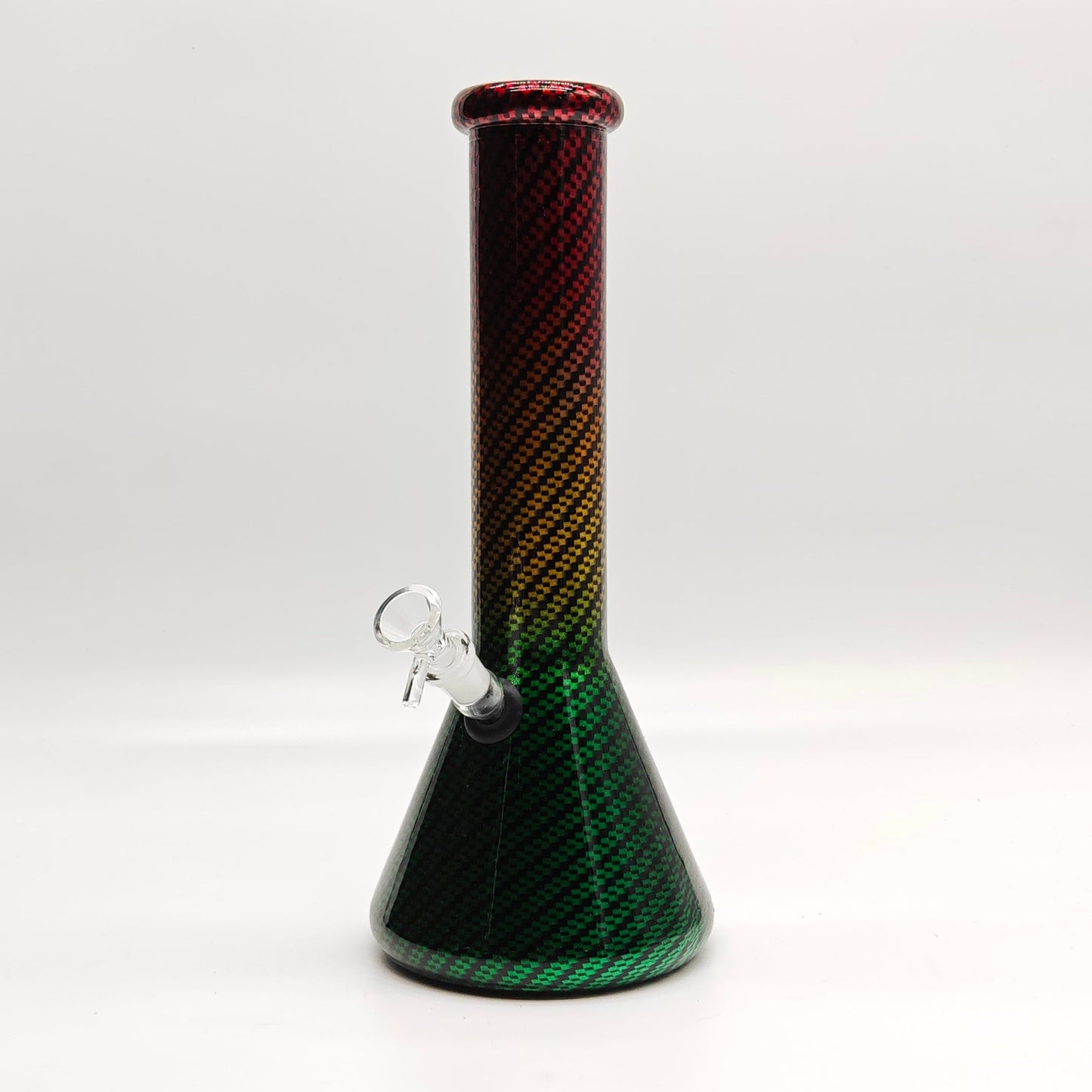 12.5" 7mm Gradient Style Glass Bong-Assorted designs [BLX-03-6]