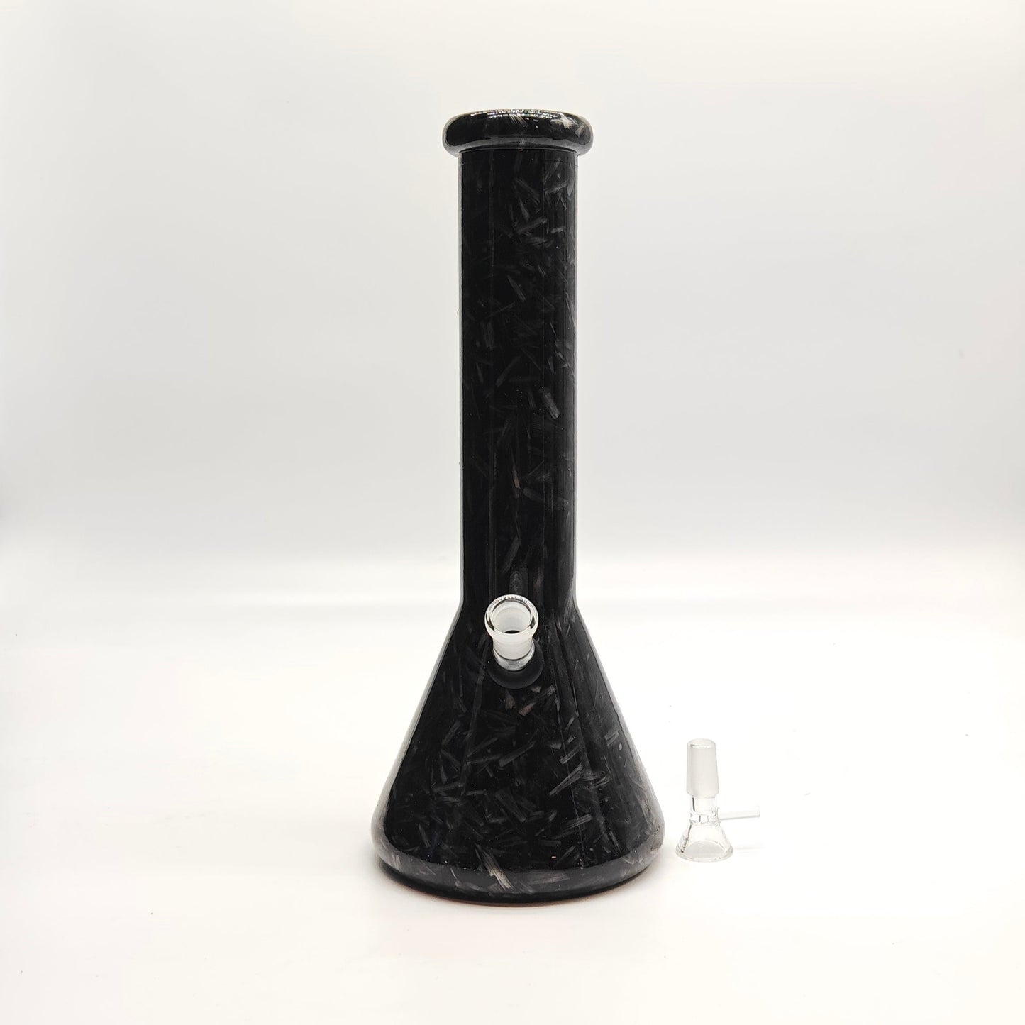 12.5" 7mm Gradient Style Glass Bong-Assorted designs [BLX-03-6]