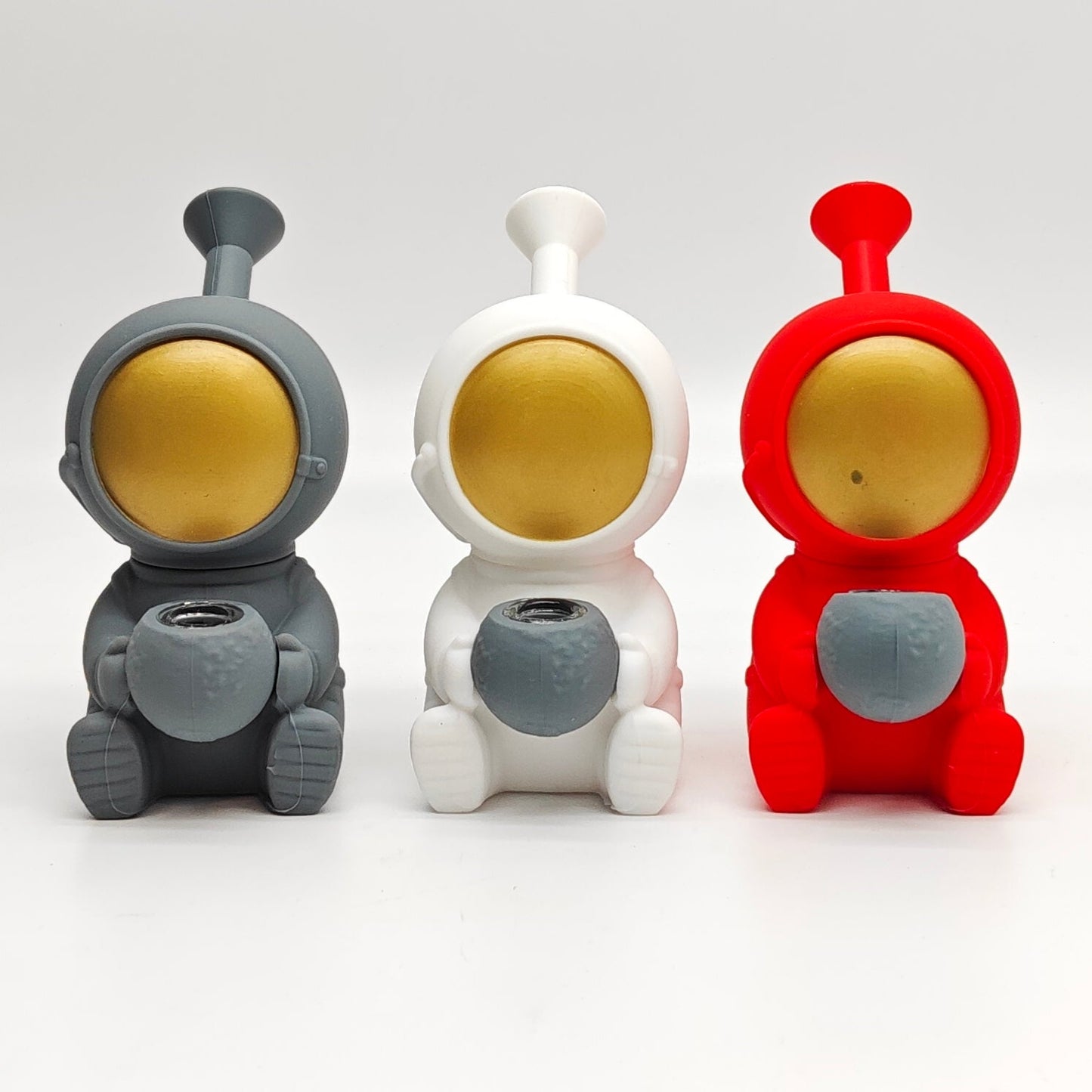 6“ Astronaut Silicone Water Pipe [SP1116]