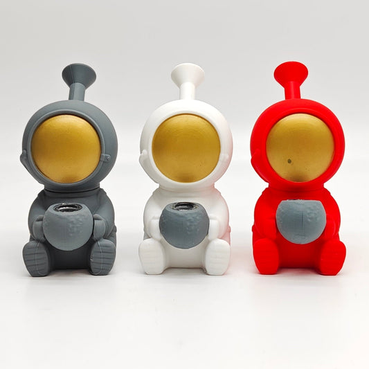 6“ Astronaut Silicone Water Pipe [SP1116]